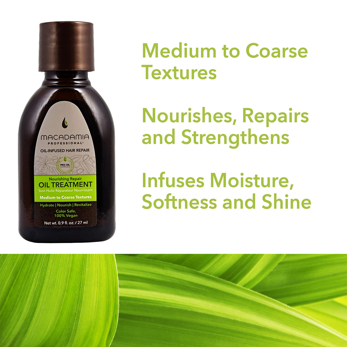 Macadamia Professional Nourishing Hair Repair Oil packaging