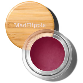 Mad Hippie Cheek & Lip Tint Plum front view in glass jar