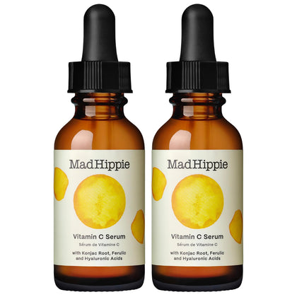 Mad Hippie Vitamin C Serum 2-Pack front view with packaging