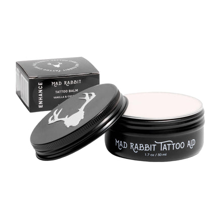 Mad Rabbit Tattoo Balm Vanilla Coconut front view