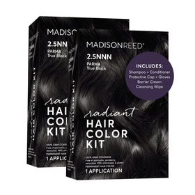 Madison Reed Radiant Hair Color Kit 2.5NNN Soft Black front view
