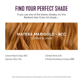 Madison Reed Radiant Hair Color Kit before and after results