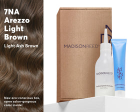 Madison Reed Radiant Hair Color Kit components laid out