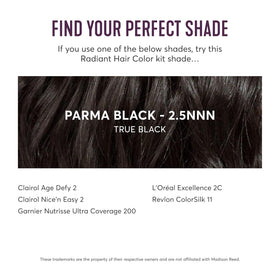 Madison Reed Radiant Hair Color Kit contents displayed