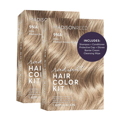 Madison Reed Radiant Hair Color Kit front view with packaging