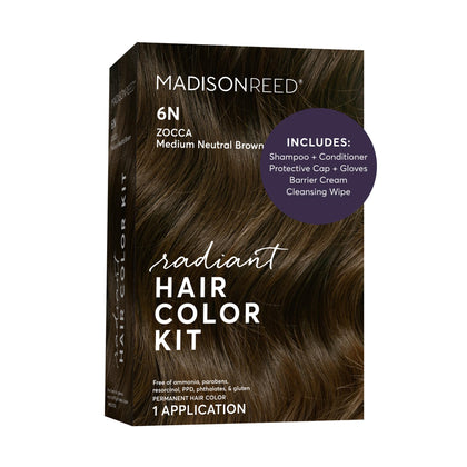 Madison Reed Radiant Hair Color Kit packaging front view