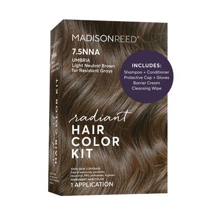 Madison Reed Radiant Hair Color Kit packaging front view