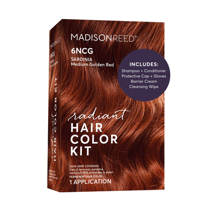 Madison Reed Radiant Hair Color Kit Sardinia Red front view