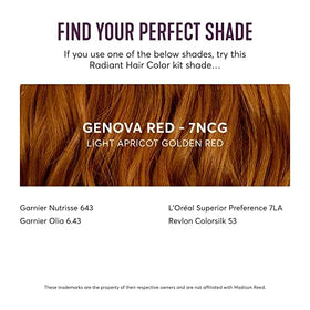 Madison Reed Radiant Hair Color Kit showing application process