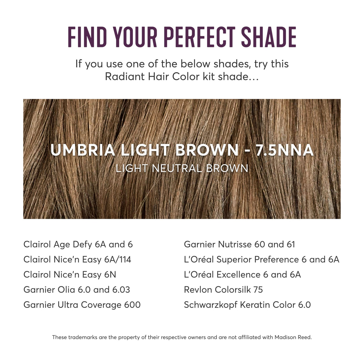 Madison Reed Radiant Hair Color Kit with argan oil and keratin ingredients