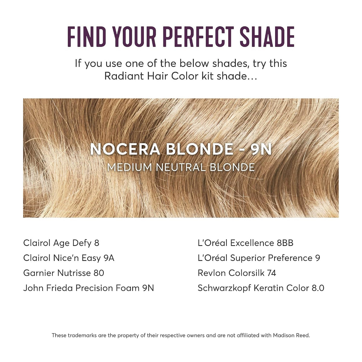 Madison Reed Radiant Hair Color Kit with nourishing ingredients