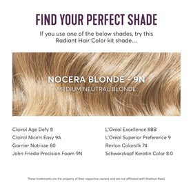 Madison Reed Radiant Hair Color Kit with nourishing ingredients
