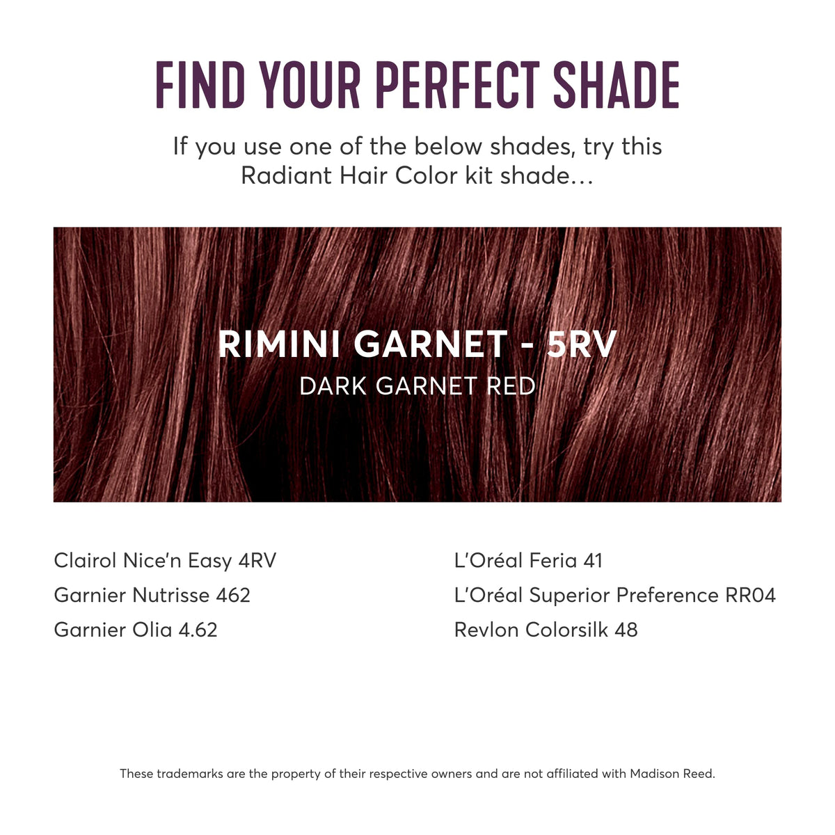 Madison Reed Radiant Hair Color Kit with vibrant hair colour result
