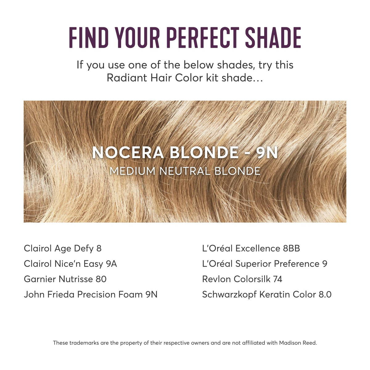 Madison Reed Radiant Hair Color Kit with vibrant hair colour results
