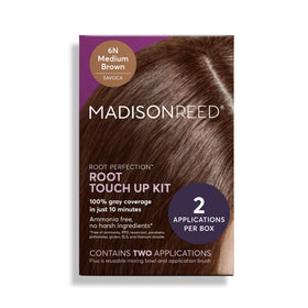 Madison Reed Root Perfection Touch Up Kit 6N Savoca Medium Brown front view