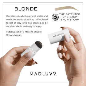 MADLUVV Brow Stamp Refill Blonde packaging