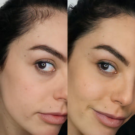 MADLUVV Brow Stamp Refill Light Grey on hairline