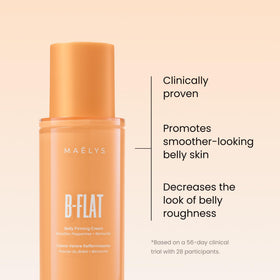 MAËLYS B-FLAT Belly Firming Cream packaging details