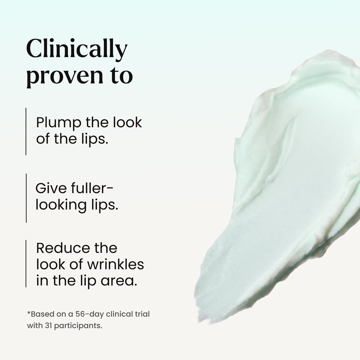 MAËLYS TOO-POUTY Lip Plumping Mask showing ingredients list