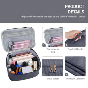 MAGEFY small makeup bag with sturdy handle