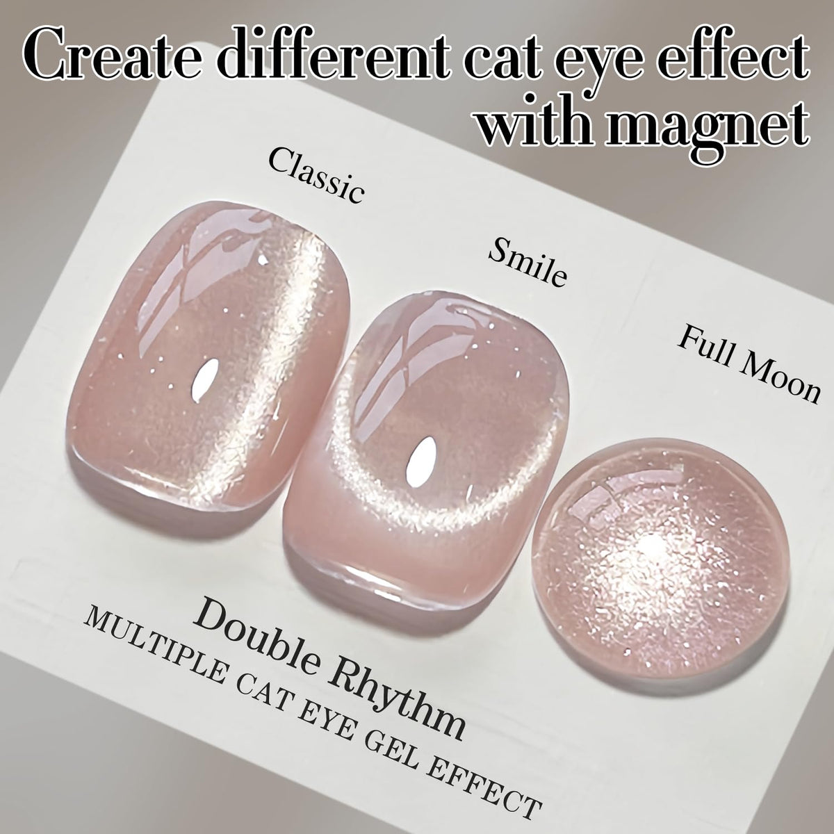 Magnet tool included with Double Rhythm Cat Eye Gel Polish