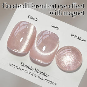 Magnet tool included with Double Rhythm Cat Eye Gel Polish