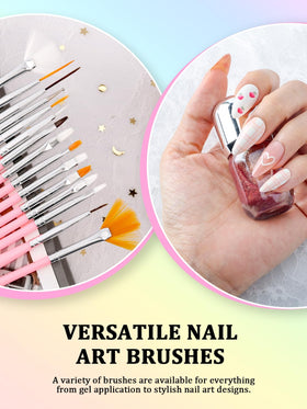 Magnetic nail stand holding nail tips from YOOVR
