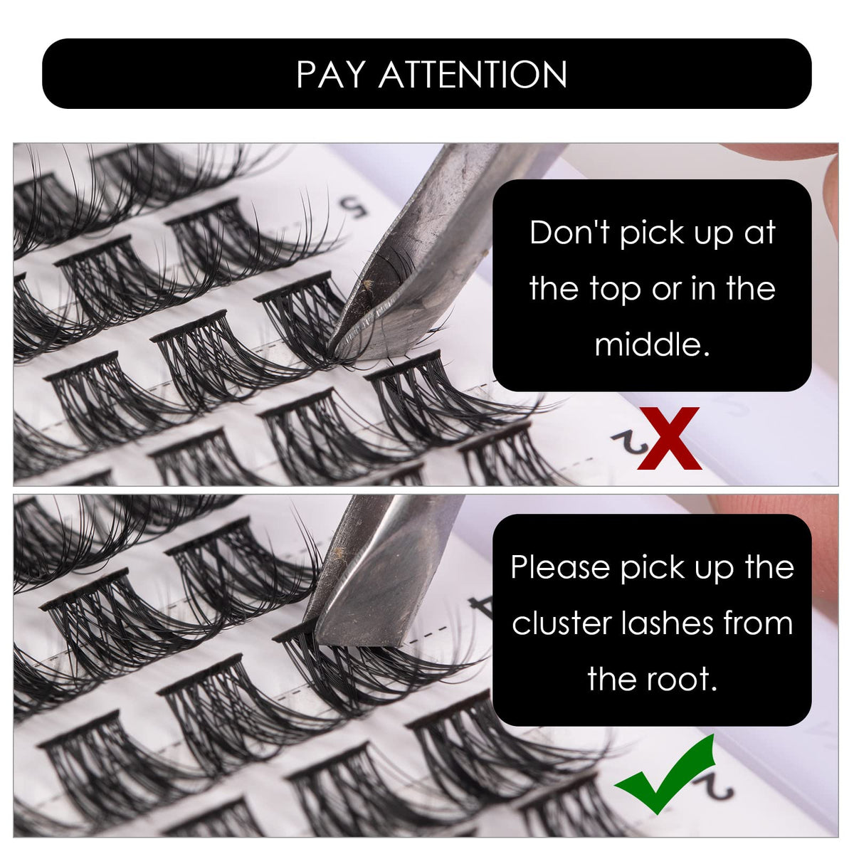 Magnetic SL Cluster Lashes packaging front view
