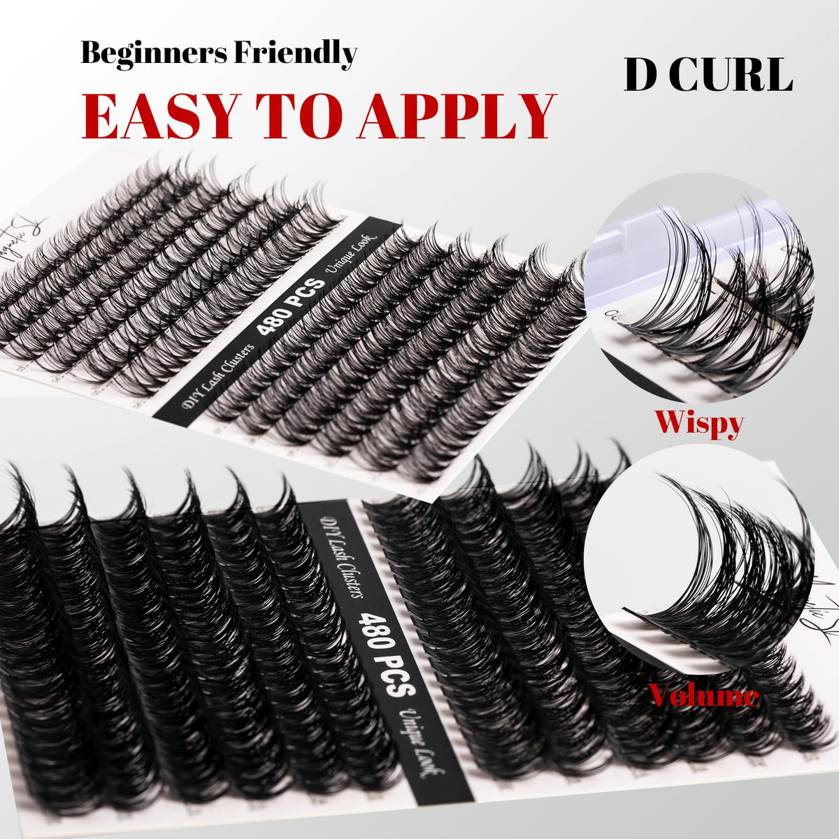 Magnetic SL Lash Clusters 11mm to 20mm length options