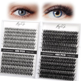 Magnetic SL Lash Clusters 480pcs front view