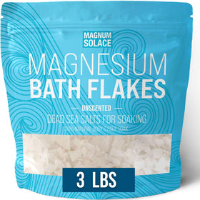 Magnum Solace Magnesium Flakes 3.0 lbs front view