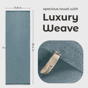 MainBasics shower towel hanging for quick drying