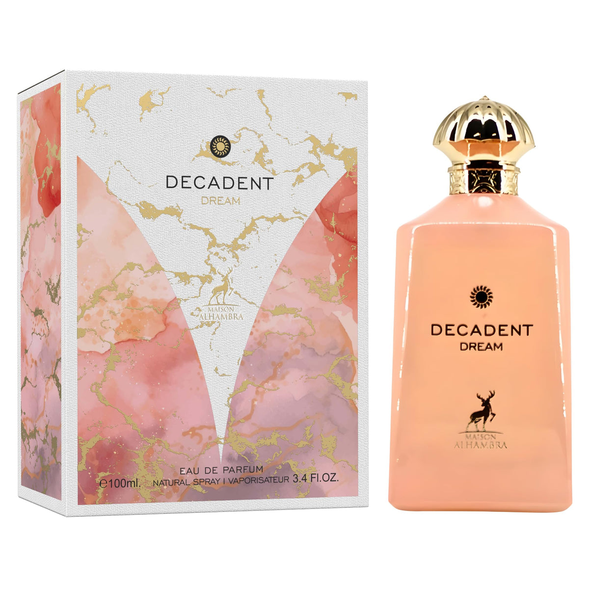 Maison Alhambra Decadent Dream Eau De Parfum 100ML bottle with packaging
