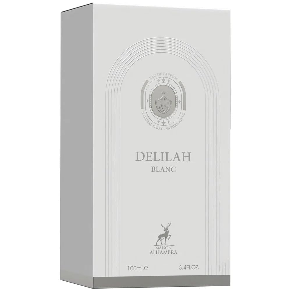 Maison Alhambra Delilah Blanc Eau de Parfum 100ml with packaging