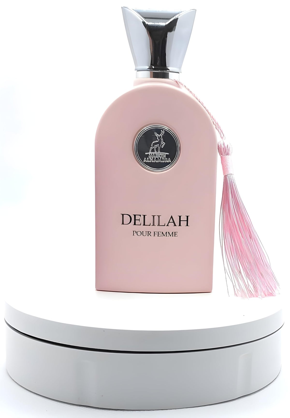 Maison Alhambra Delilah Eau De Parfum 100ml bottle side view