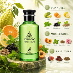 Maison Alhambra Verde Aura Eau de Parfum packaging details