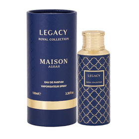 MAISON ASRAR EDP 100 ML back view showing details