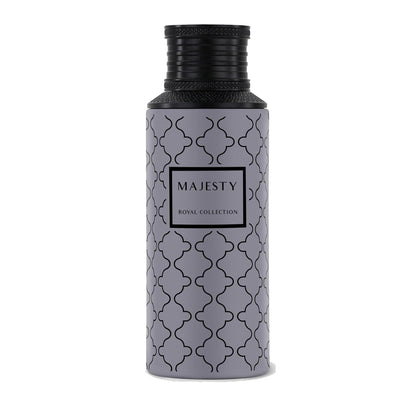 MAISON ASRAR Majesty Eau de Parfum front view with elegant packaging