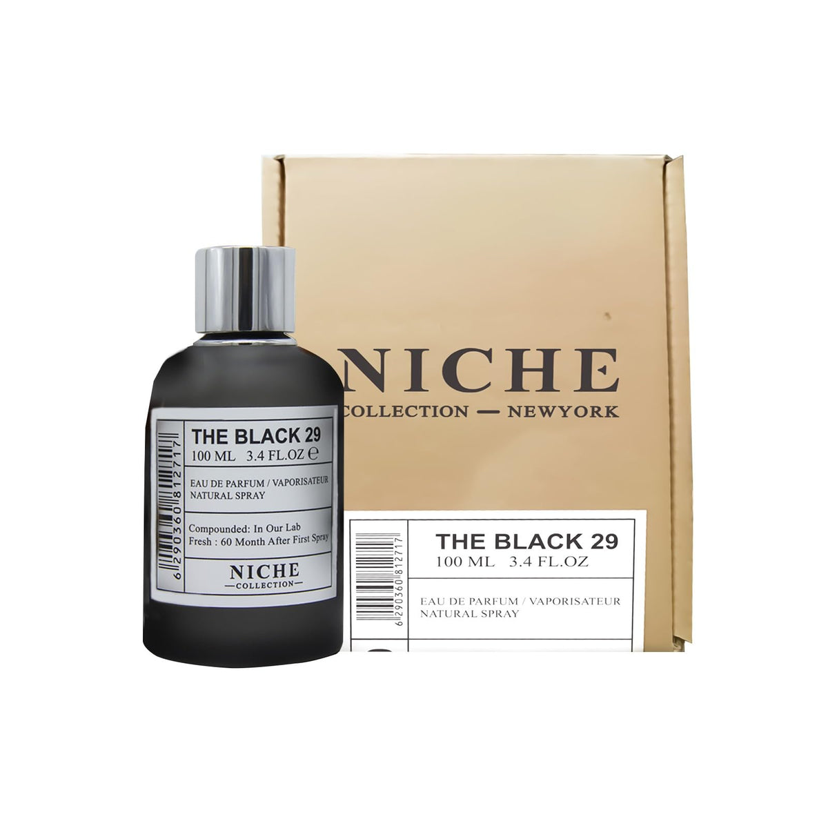 Maison d'Orient THE BLACK 29 Eau de Parfum 100 ML bottle front view