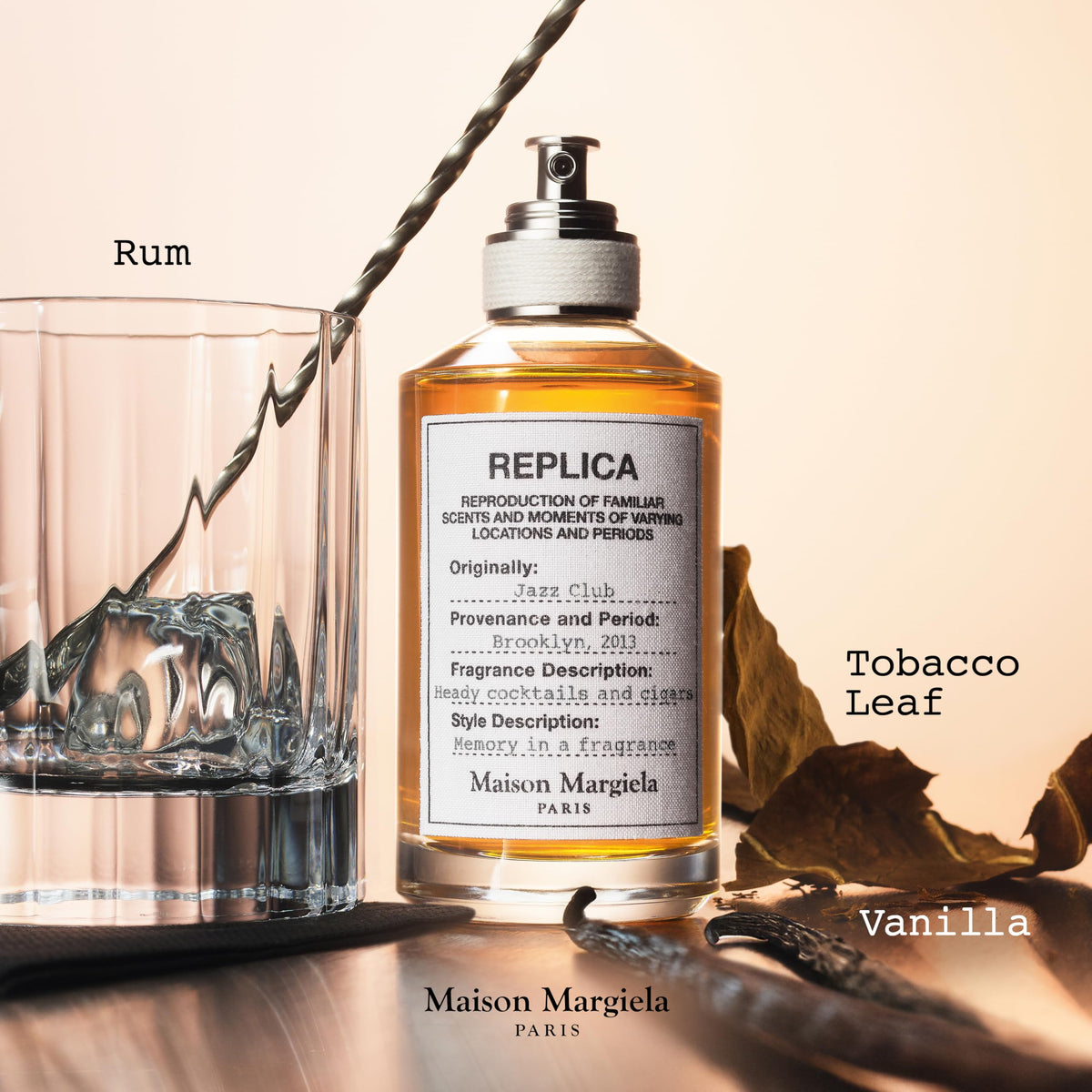 Maison Margiela Replica Jazz Club Eau de Toilette packaging