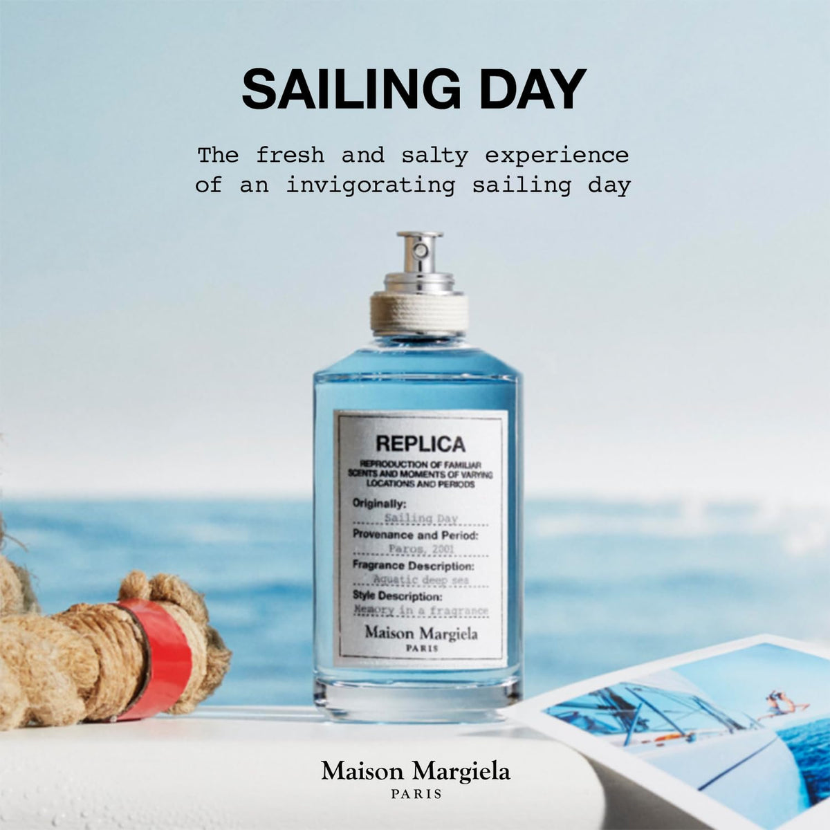 Maison Margiela Replica Sailing Day Eau de Toilette lifestyle scene