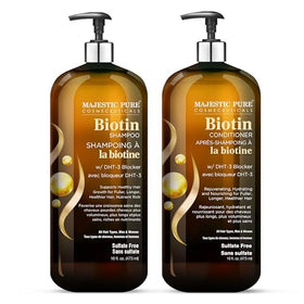 Majestic Pure Biotin Voluminizing Conditioner front view 16 Fl oz