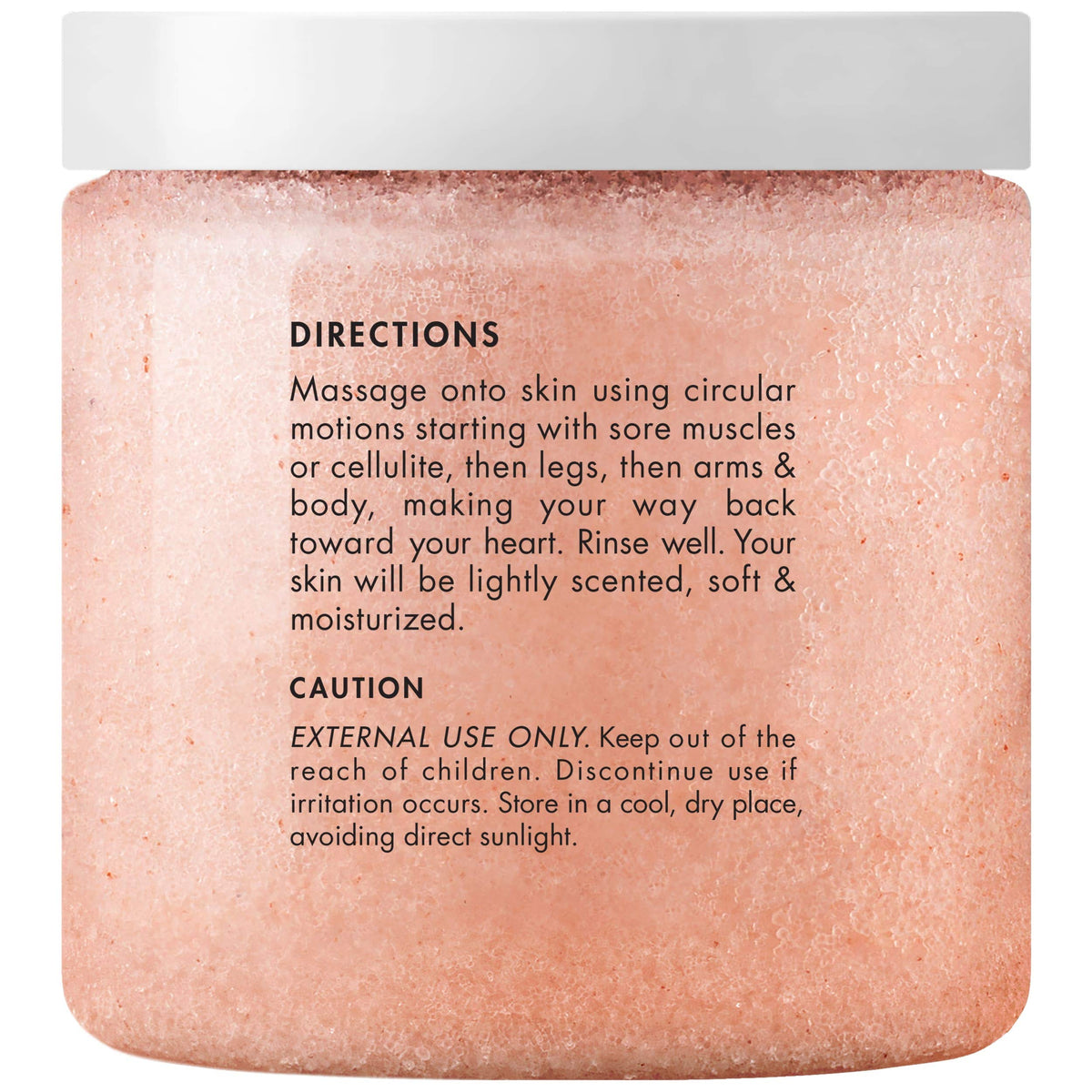 Majestic Pure Himalayan Pink Salt Body Scrub 10 Oz packaging