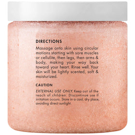 Majestic Pure Himalayan Pink Salt Body Scrub 10 Oz packaging