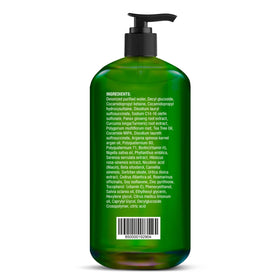 Majestic Pure Tea Tree Shampoo texture on palm
