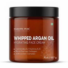 Majestic Pure Whipped Argan Oil Body Butter 240g front view