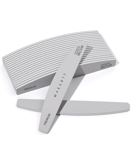 Makartt 180/240 grit nail files pack front view