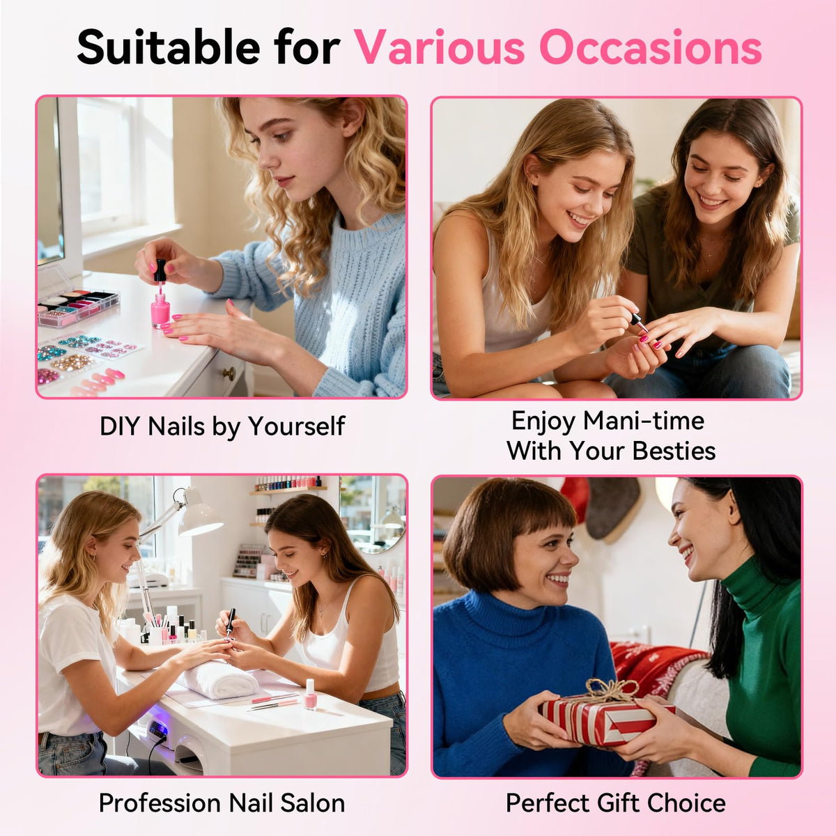 Makartt 3D Nail Gel packaging and instructions