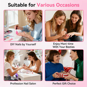 Makartt 3D Nail Gel packaging and instructions