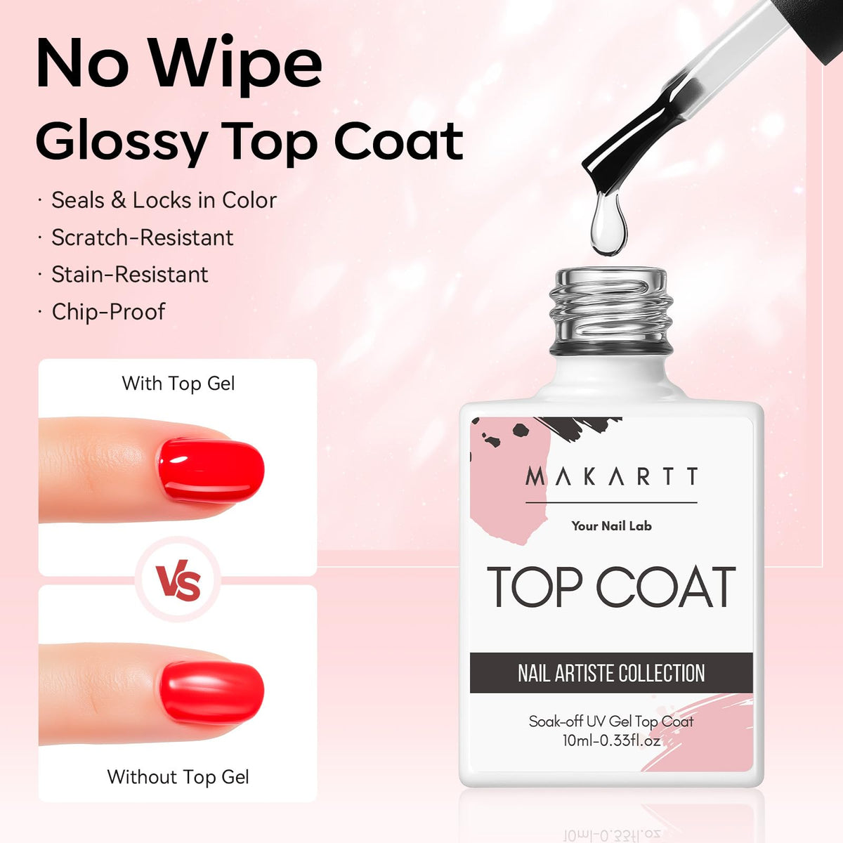Makartt base coat bottle front view